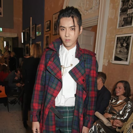 Asian influencers Kris Zhou Dongyu light up Burberry front row at Fashion Week | South China Morning Post
