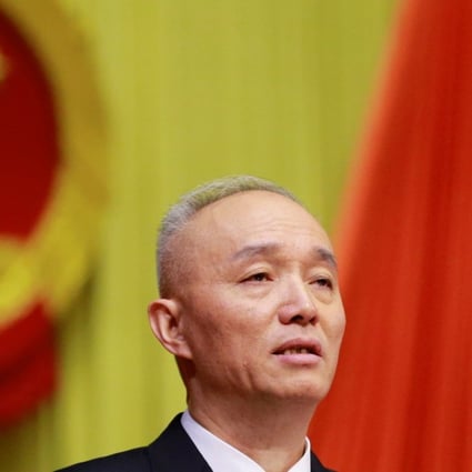 Beijing party chief Cai Qi has urged local officials to ensure stability in the capital. Photo: Reuters