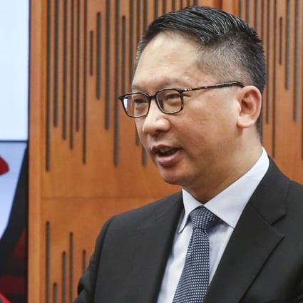 Justice chief Rimsky Yuen said he saw no objective elements undermining the independence of the legal system in the past year. Photo: David Wong