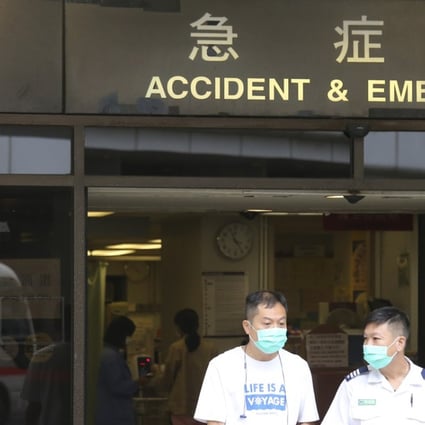 The accident and emergency department at Queen Mary Hospital. Photo: Dickson Lee