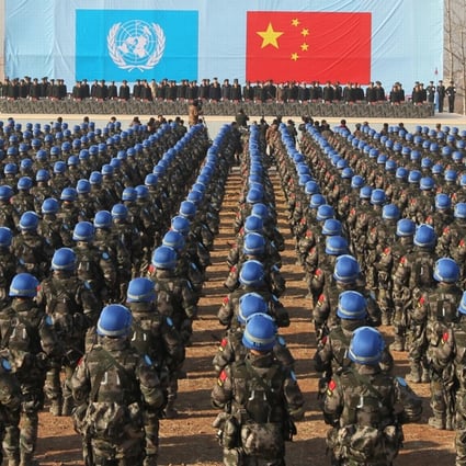 China last week completed the registration of a UN standby peacekeeping force comprising 8,000 troops from infantry, helicopter and transport units. Photo: Xinhua