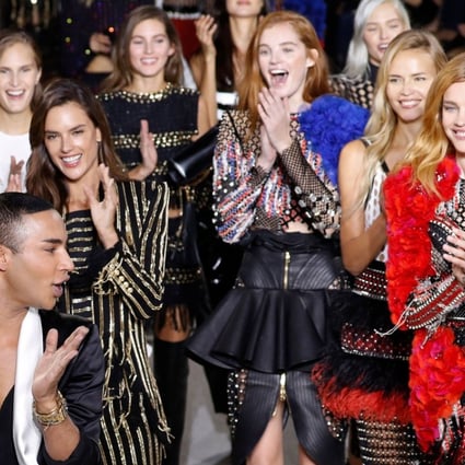 omfattende ordlyd civile Balmain opts for operatic excess at Paris Fashion Week | South China  Morning Post
