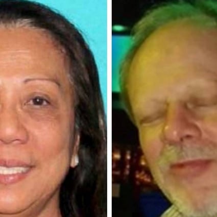 Marilou Danley and boyfriend Stephen Paddock, who killed 58 people in Sunday's mass shooting in Las Vegas. Photos: Reuters