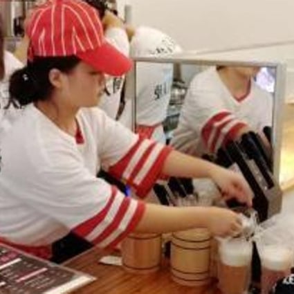 The Silent Beverage shop is planning to open more outlets. Photo: Chinanews.com