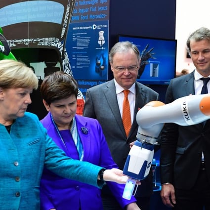 The takeover of German robot maker Kuka by China’s biggest home appliance maker Midea Group has stirred controversy. Photo: AFP