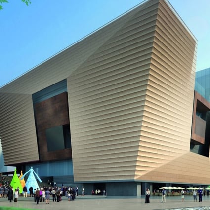 Some have likened the museum design to a ding, or ancient Chinese cauldron. Photo: Handout