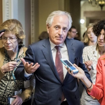 Republican Senator Bob Corker likened the White House to “adult daycare”. Photo: Washington Post