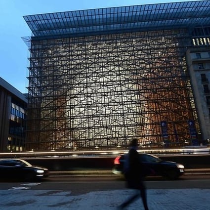 Thirteen people were taken ill due to noxious fumes in the kitchens of the EU’s new Europa building in Brussels, where leaders of the bloc are due to hold a summit next week, File photo: AFP