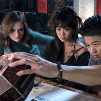 Teenaged Hong Kong film-goers can look forward to seeing (from left) Joey King, Alice Lee and Ki Hong Lee in the film Wish Upon (category; IIB), directed by John R. Leonetti. Ryan Philippe co-stars