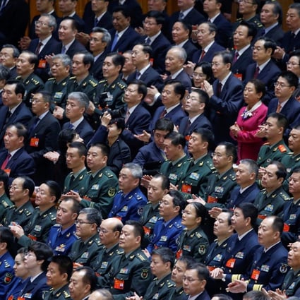 Nearly 90 per cent of the military delegates to the party congress are new faces. Photo: Reuters