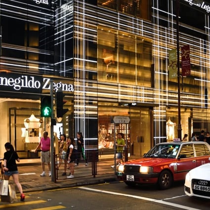 The Ermenegildo Zegna store in Kowloon. Photo: Alamy Stock Photo
