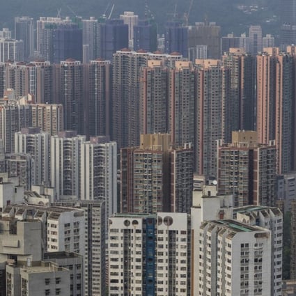 Private flat construction starts have slowed in Hong Kong in the first nine months of the year, despite the rise in home prices. Photo: Martin Chan