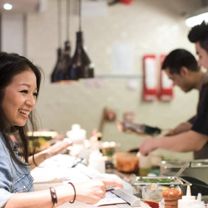 Peggy Chan, founder of health food restaurant Grassroots Pantry, said social media has generated buzz for the vegan lifestyle. Photo: Handout