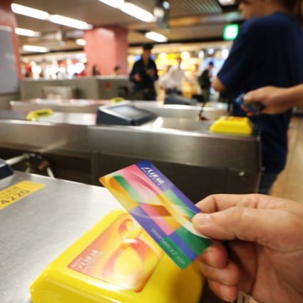 Octopus cards were first used for public transport but can now be used at convenience stores, car parks and other locations. Photo: Felix Wong