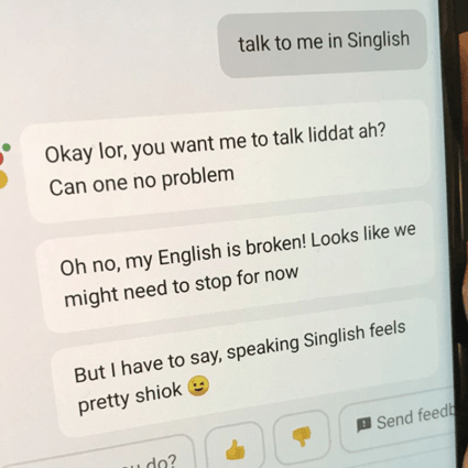 Google Assistant Can Now Catch The Singaporean English Accent And Speak Some Singlish South China Morning Post