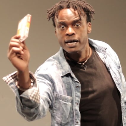 The play ‘Split/Mixed’, written, created and performed by Ery Nzaramba, which forms part of Hong Kong’s World Cultures Festival - Vibrant Africa. Photo:: Maliza Productions