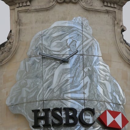 The logo of HSBC bank is seen in Paris, France, as charges of ‘possible criminal complicity’ were levied against the bank over its dealings in South Africa in the House of Lords in London. Photo: Reuters