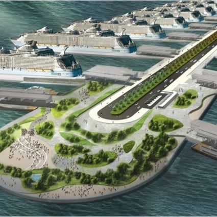 An artist’s impression of what Doctoral Exchange’s ‘floating communities’ might look like. Photo: Doctoral Exchange