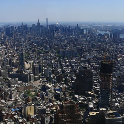 A view of Manhattan, in New York. Developer Joseph Moinian is seeking foreign funding for a project in the area’s west side. Photo: Xinhua