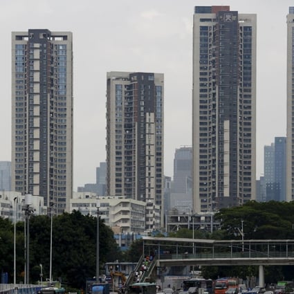Apartment towers in the southern Chinese city of Shenzhen. Photo: Reuters