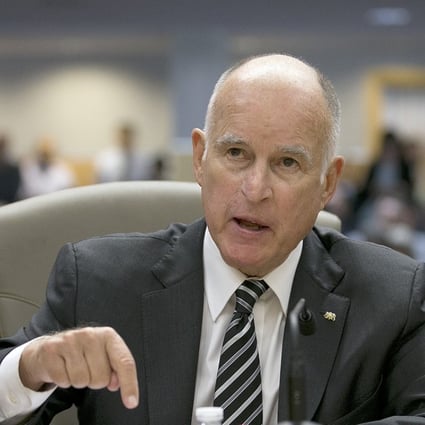 California Governor Jerry Brown, one of the United States’ leading voices on climate policy, has announced plans to further the state’s cooperation with China and the European Union on fighting climate change. Photo: AP