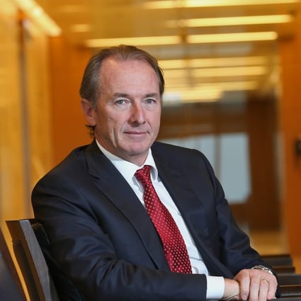Interview with Morgan Stanley global CEO James Gorman at Morgan Stanley's, West Kowloon. 13NOV17. SCMP / David Wong