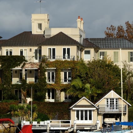 Altona, a luxury Sydney property, sold to a Chinese-born businessman in 2013 for US$54.3 million. A senior Australian central banker says that Chinese interest in Australian property is cooling as financing becomes harder to come by. Photo: AFP