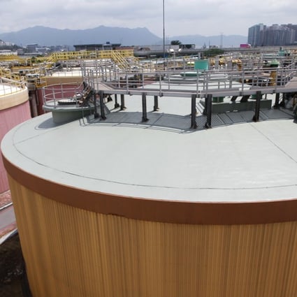 Relocation plans for the sewage treatment plant in Sha Tin will be proposed to Legco. Photo: Felix Wong