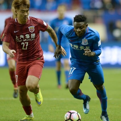 Obafemi Martins Gives Shanghai Shenhua Narrow Advantage In Chinese Fa Cup Derby Finale South China Morning Post