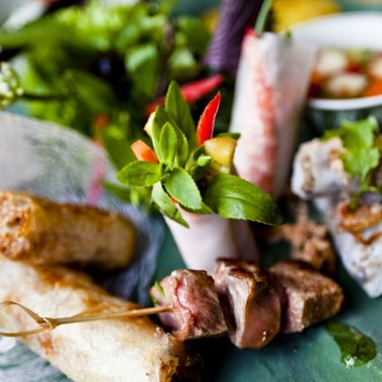 Spring rolls are one of the mainstays of Vietnamese cuisine.