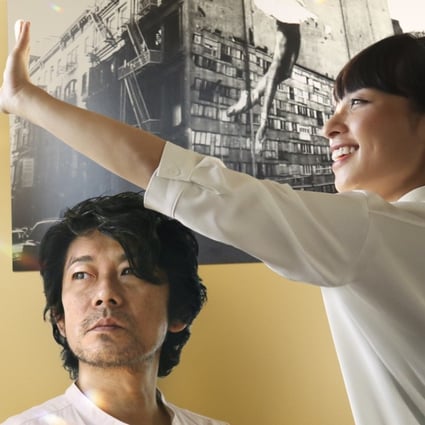 Masatoshi Nagase (left) and Ayame Misaki in a still from Radiance (category I, Japanese).