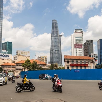 Huge investment is transforming Ho Chi Minh City’s skyline with lots of development around the landmark Ben Thanh market.