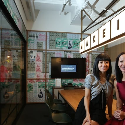 Born to be the Boss authors Bianca Zee-Geissler and Janet Middlemiss hope their book will help the next generation of Hong Kong entrepreneurs. Photo: Edmond So