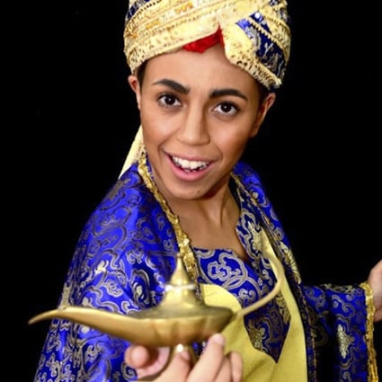 Gina Benjamin will play Aladdin in the Hong Kong Players’ pre-Christmas pantomime.