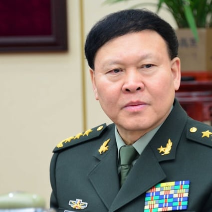 General Zhang Yang at a meeting in Beijing in January 2014. Photo: Reuters