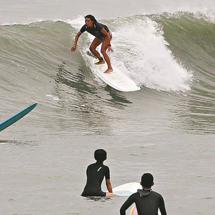 The seaside town of Doulan in Taiwan, part of an expanse of the southeastern shoreline, is fast becoming a favourite spot for surfers. Photo: James Wendlinger