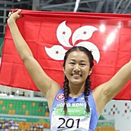 Vera Lui is a member of Hong Kong’s track and field youth team. Photo: Handout