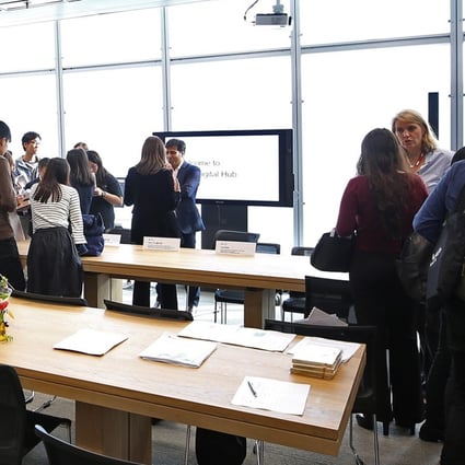 UBS launches “The Digital Hub”, which it hopes to use to link up its high-net-worth clients with tech start-ups. Photo: Winson Wong