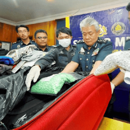 State Customs Department director Datuk Hamzah Sundang said the drugs were discovered when enforcement officers conducted a scan on the baggage. Photo: Mohd Adam Arinin/New Straits Times