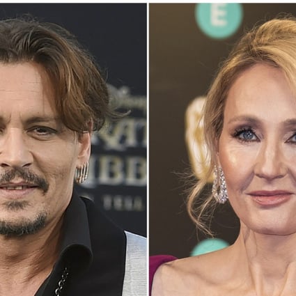 Author J.K. Rowling showed her support for Johnny Depp and his casting in the upcoming Fantastic Beasts: the Crimes of Grindelwald, despite allegations of domestic abuse against him. Photo: AP