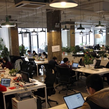 The co-working space sector is no longer limited to start-ups and small businesses, but has become an investment attraction for real estate developers and funds and multinational companies. Photo: Simon Song