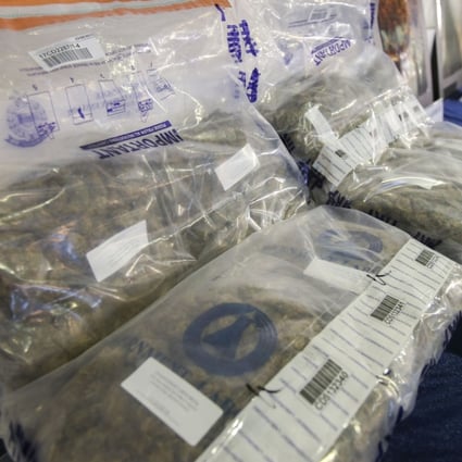Police and concern groups blamed the internet for the sharp increase in seizures of the drug, which totalled 757kg from January to October. Photo: David Wong