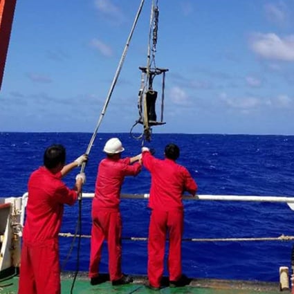 Scientists conducted the test near the Challenger Deep, a small valley at the southern end of the trench about 11km under the surface. Photo: Weibo
