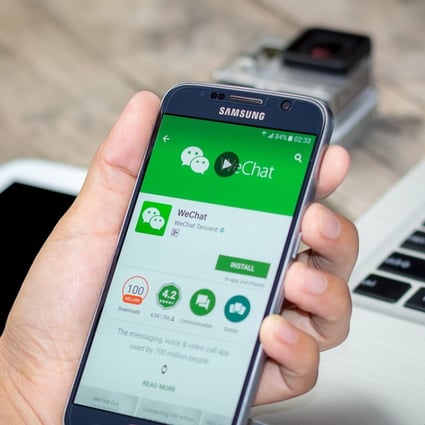 Internet giant Tencent Holdings has denied that its popular WeChat app stores the conversation history of its users. Photo: Shutterstock