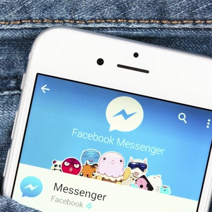 The Facebook Messenger app in an iPhone. A woman in the UK managed to get a man falsely imprisoned for rape by selectively editing her side of a Facebook conversation. Photo: Shutterstock