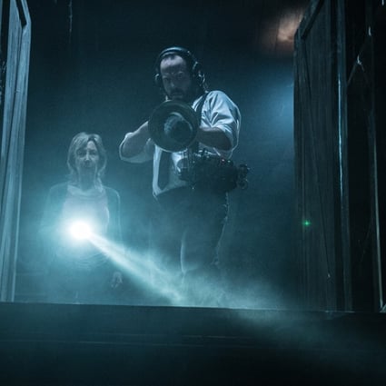 Lin Shaye (left) gets ready for a scene as she returns as the protagonist in Insidious: The Last Key (category: IIB), directed by Adam Robitel. Leigh Whannell co-stars. Photo: Justin Lubin