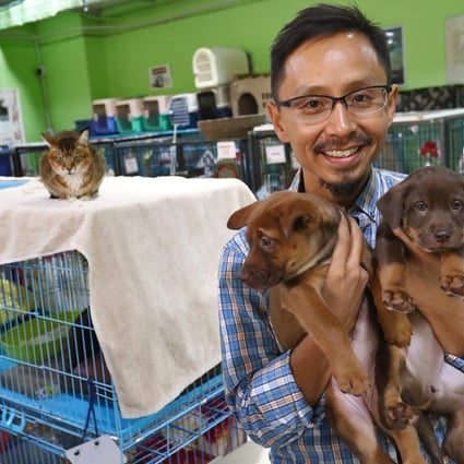 Chang Chuen-man is working on a project to rescue dogs in Nepal. Photo: Nora Tam