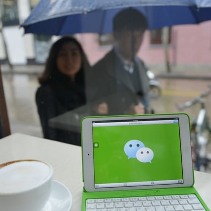 WeChat, the popular mobile messaging, social media and payments platform operated by Tencent Holdings, is now being adapted by the Chinese government as an electronic social security card for its users on the mainland. Photo: Agence France-Presse