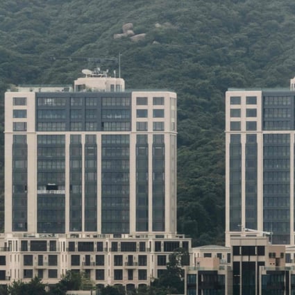 The Mount Nicholson luxury housing development on The Peak, which has Asia’s three most expensive homes by floor area. Photo: AFP