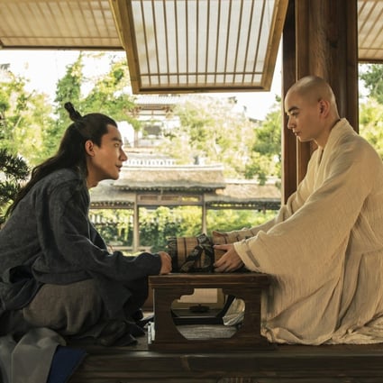 Huang Xuan (left) and Shota Sometani in a still from Legend of the Demon Cat (category IIA; Mandarin, Japanese), directed by Chen Kaige .